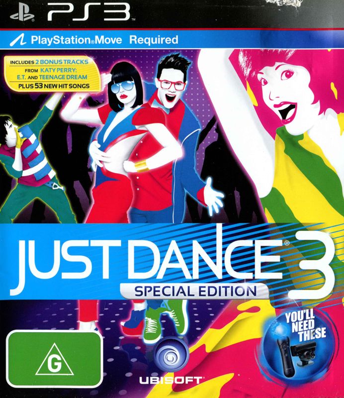 Just Dance 3 box art for Playstation 3